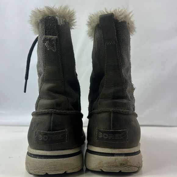 Sorel Joan Explorer Suede Leather Women's Ankle Booties. - Picture 5 of 15